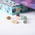 thumbnail image 4 of Dark Blue Christmas Advent Calendar 24 Doors Natural Crystal Agate Collection Educational Countdown Holiday Gift For Kids Science Learning Party Favor Mineral Toy Classroom Reward 0.82Lb, 4 of 9
