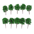 thumbnail image 1 of 10 Paquetes de árboles Modelo de Plástico DIY para El Del Ferrocarril CUTICAT Árboles modelo de paisaje, 1 of 8