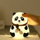 thumbnail image 3 of Lámpara De Panda De Silicona, Luz De Noche De Panda De Silicona, Luz De Noche Usb, Lámpara De Dibujos Animados, Lámpara De Lectura Para Dormitorio Eigraketly HA025116-01, 3 of 6