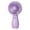 Purple, variant on Mini Fan Handheld - USB Rechargeable Pocket Cooling Fan, 3 Speed Wind Adjustment Compact Airflow Device | Portable Lightweight Breeze Machine for Home Study Work Travel Outdoor Walking Hiking Camping
