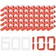 thumbnail image 1 of Kit de nivelación de baldosas de 700 piezas con 600 clips de cuña para baldosas de 2 mm y 100 cuñas de nivelación de baldosas, colocación de baldosas reutilizables para la colocación de baldosas en pa, 1 of 5