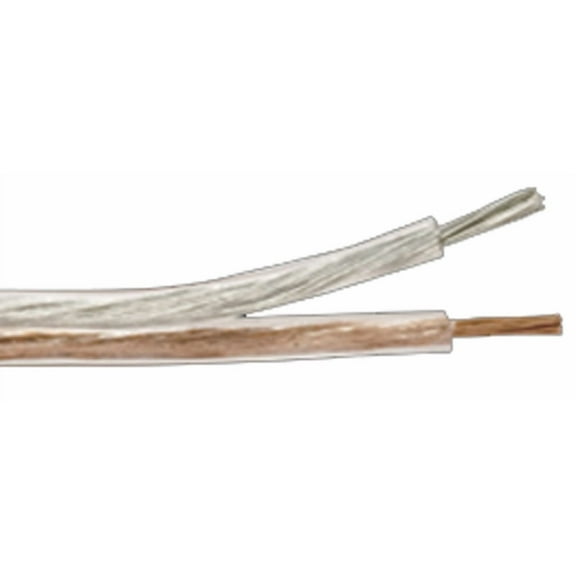 Stinger SPW516C Pro Series 16 Gauge Clear Jacket Ofc Speaker Wire (5' Increment)