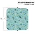 thumbnail image 2 of Naloa Hawaiian Style Coasters for Set of 4 - PU Leather Coasters, Coasters for Table Cup Tea Coffee Beer, Decorative for Kitchen Homedecor (Round), 2 of 6