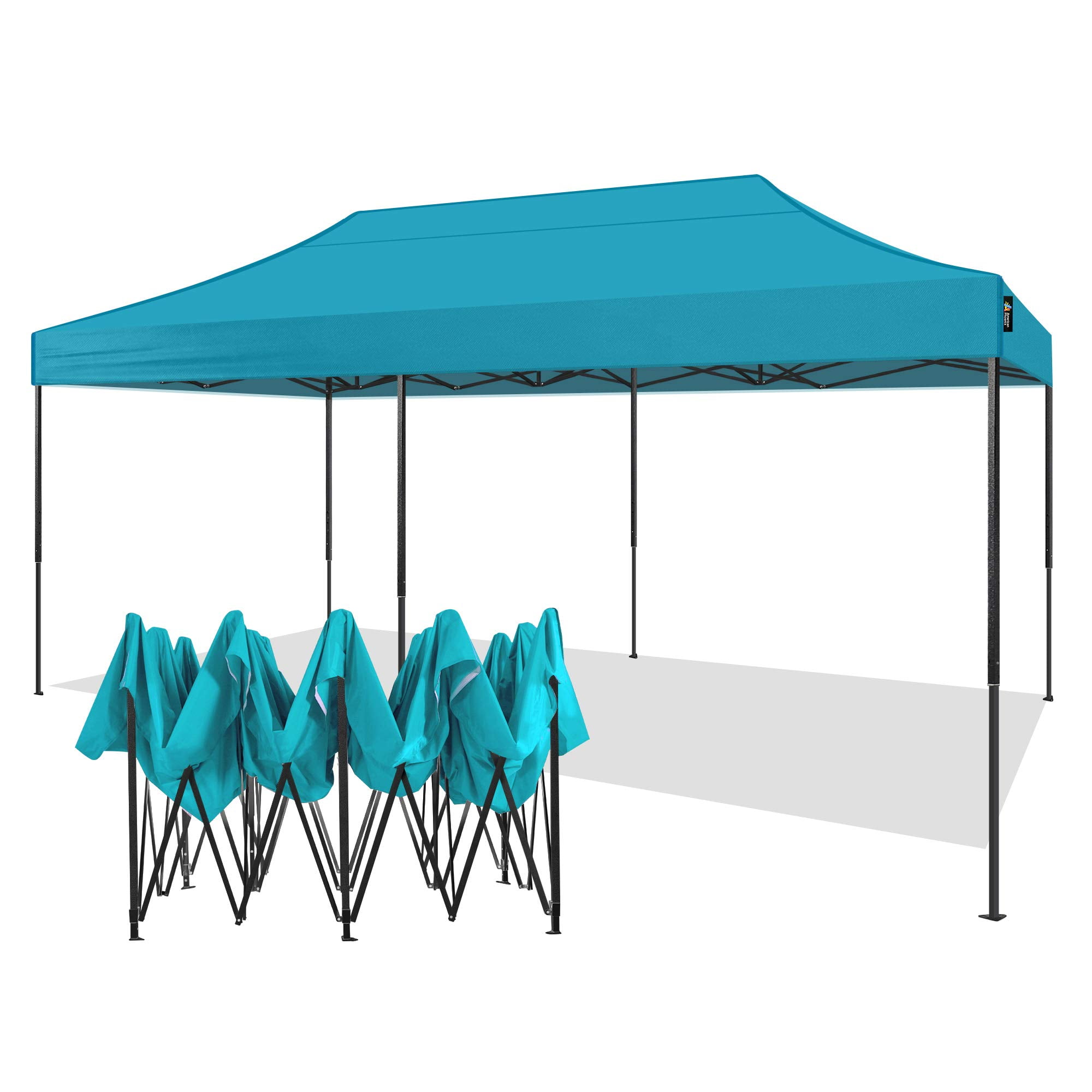 10x20, Teal American Phoenix Canopy Top Cover Replacement Cloth Only Top Fabric