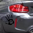 thumbnail image 1 of Calcomanía de Huellas Dactilares para Decoración Del Hogar, Póster Pelable, Papel Tapiz, Pegatina Reflectante para Coche, Calcomanías para Coche, Pega 18 cm negro BLESIY Pegatinas Decoraciones, 1 of 8