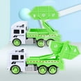 thumbnail image 5 of Garbage Truck Toys For Kids Sanitation Vehicle Play Set Toddler Educational Car Model Toy For Boys Girls Ages 1 2 3 Years Old, 5 of 5