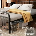 thumbnail image 2 of Metal Platform Bed Frame Queen Size Large Bed Frame with Strong 9 Support Legs,No Box Spring Needed,Quiet and Anti-Slip Durable Black, 2 of 7