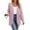 Pink, variant on Enjoytime Cardigan for Women Long Sleeve Open Front Knit Coat Fall Trendy Soft Casual Outerwear with Pockets