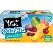 Minute Maid Coolers Tropical Punch, 6.75 Fl. Oz., 10 Count