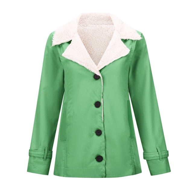 Summer Jacket For Women,Long Sleeve Plus Warm Solid Color Padded Jacket Woman
