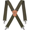 thumbnail image 1 of Tirantes WELKINLAND verdes para hombre, 5 cm de ancho, resistentes, 1 of 9