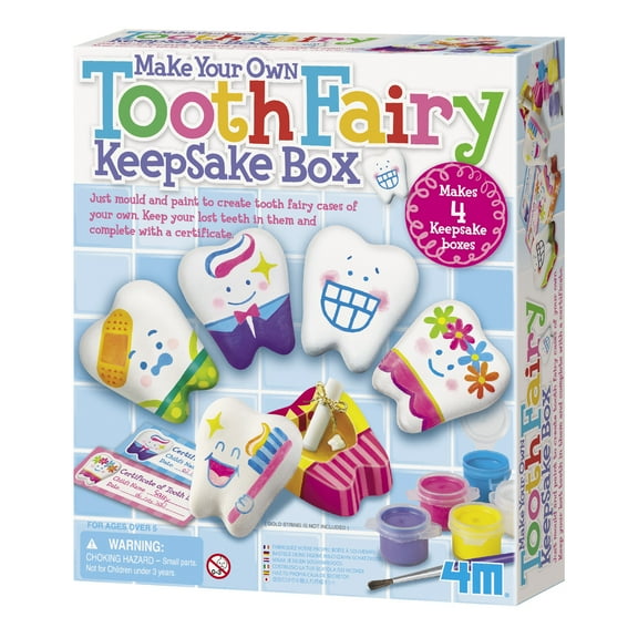 4M Tooth Fairy Keepsake Box Multi-Colored
