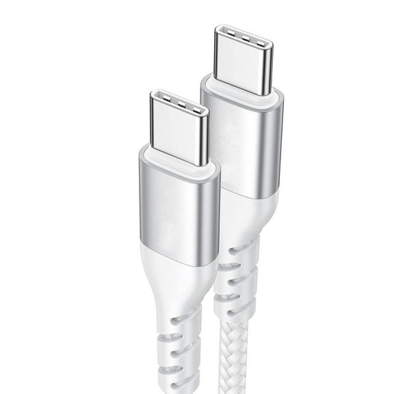 USB-C Cable for Samsung Galaxy Z Flip5/Flip4/Flip 3 5G - 6ft Long Fast Charge Power Cord (Type-C to Type-C) Wire Sync Braided for Galaxy Z Flip5/Flip4/Flip 3 5G