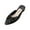 Black, variant on Women's Pointed Toe Backless Loafers Slip-on Comfortable Dressy Casual Office Business Flat Shoes for Working