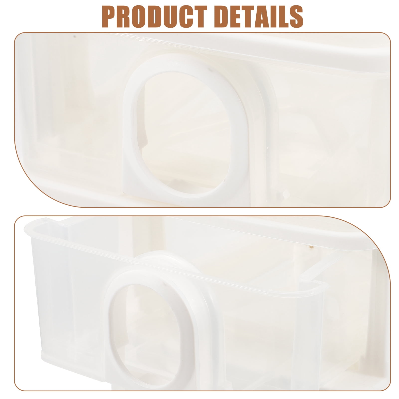 WRISTBIQUE Desk Organizers And Accessories Storage Organizer Plastic 1Pcs With Large Capacity