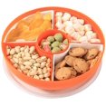 thumbnail image 1 of bandeja de servir seccional extraíble para dulces, frutos secos, verduras Fokelyi YZY208-2, 1 of 3