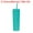 Turquoise, variant on Uxcell Skinny Tumbler With Lids and Straws, 16Oz Matte Turquoise Skinny Tumbler Bulk, Reusable Pastel Acrylic Tumbler
