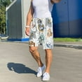 thumbnail image 7 of Bixox Men's Cute Colorful Animal printed lightweight casual shorts, soft sleep shorts with pockets., 7 of 7