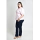 thumbnail image 2 of Blusa manga corta con lazos Roman Fashion /Tallas Extras, 5122 (Rosa) rosa 42, 2 of 7