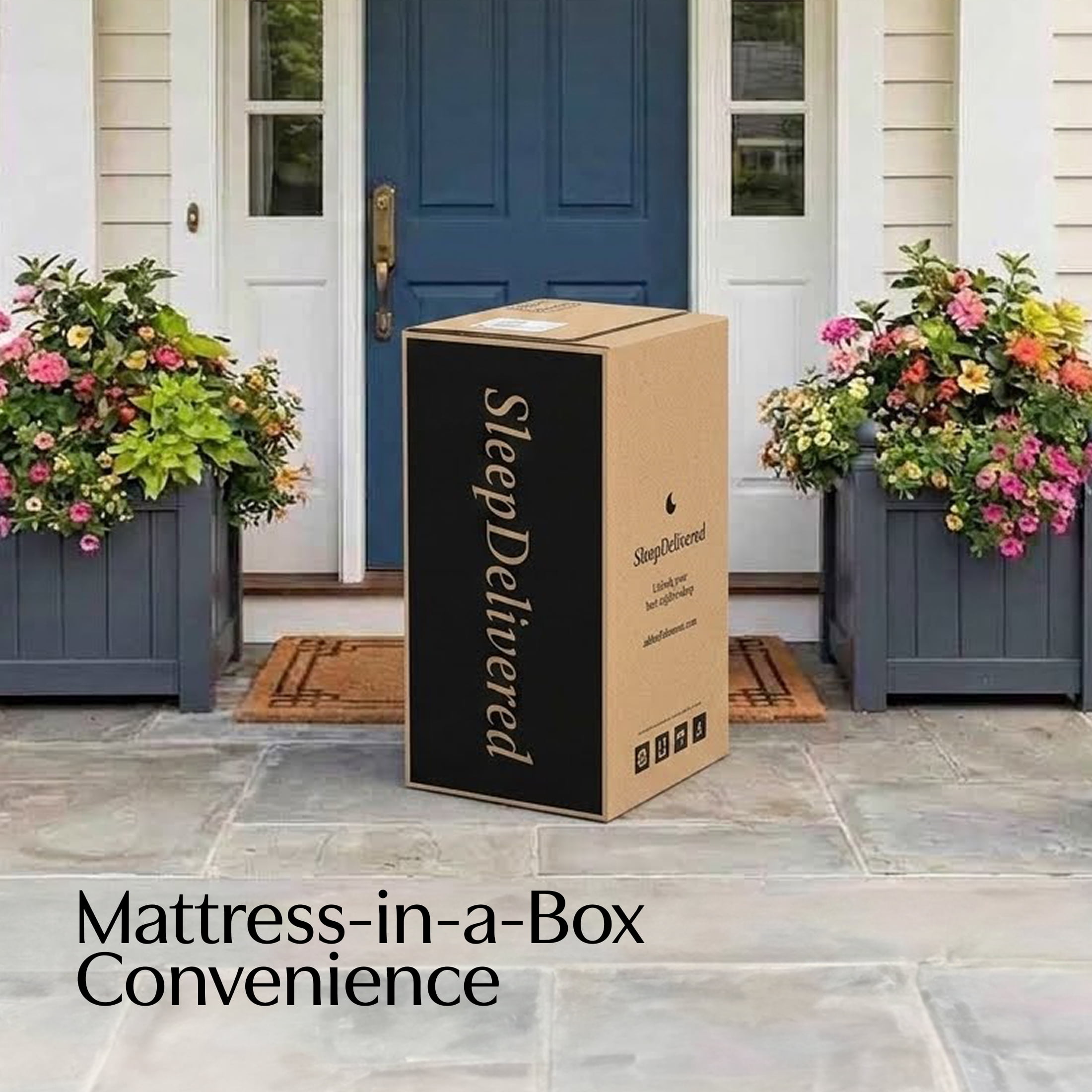 Signature Design by Ashley Chime 12 Inch California King Mattress in a Box, Ultra Plush Hybrid Gel Memory Foam Mattress with Wrapped Coils, Lumbar Support and Motion Isolation