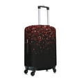 thumbnail image 3 of Haiem Red Glitter1 Luggage Cover Printed Suitcase Covers for Luggage Elastic Washable Suitcase Protector Fits 18-32 Inch Luggage-X-Large, 3 of 9