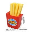 thumbnail image 2 of Jouet de Frites à Tirer Amusant Fête Multijoueur Jeu de Table Farce Rebond Frites Jeu de Table (style Autocollant Aléatoire), 2 of 6
