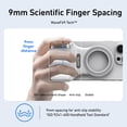 thumbnail image 4 of Magnetic Phone Camera Shoot Hand Grip Phone Holder Shooting Aid Remote Control Handle for Iphone HUAWEI SAMSUNG Phone 1pc Grip Fill light, 4 of 6
