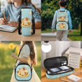 thumbnail image 3 of Yuyamidu Duck Capybara Axolotl School Backpack for Boys Girls with Lunch Box Cute Bookbag Set of 4 17 Inch Book Bag with Lunch Bag Pencil Case Water Bottle Bag Blue School Bag and Lunch Tote, 3 of 8