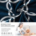 thumbnail image 2 of Armless Chair Slipcover Removable Armless Chair Cover Printed Armless Accent Chair Covers Washable Slipper Chair Slipcovers Furniture Protector Covers for Extra Large Armless Accent Chair, 2 of 5