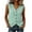 Green, variant on Women's Cotton Eyelet Tank Top Summer Breathable V-Neck Sleeveless Tee Tank Loose Fit Casual Boho Beach Vacation Tops Blue