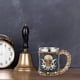 thumbnail image 4 of Advancent Taza de calavera 3D resina acero inoxidable esqueleto copa de vino Metal Retro fiesta café tazas escritorio Vintage vasos Mostrada, 4 of 6