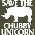 thumbnail image 3 of CafePress - Save The Chubby Unicorn Dark T Shirt - Men's Classic Graphic Cotton T-Shirt, 3 of 4
