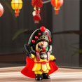 thumbnail image 1 of Estatua de muñeca de ópera china, adorno de muñeca que cambia de cara de ópera de Sichuan chino para (cuatro caras aleatorias) regalos de cumpleaños amarillo, 1 of 8