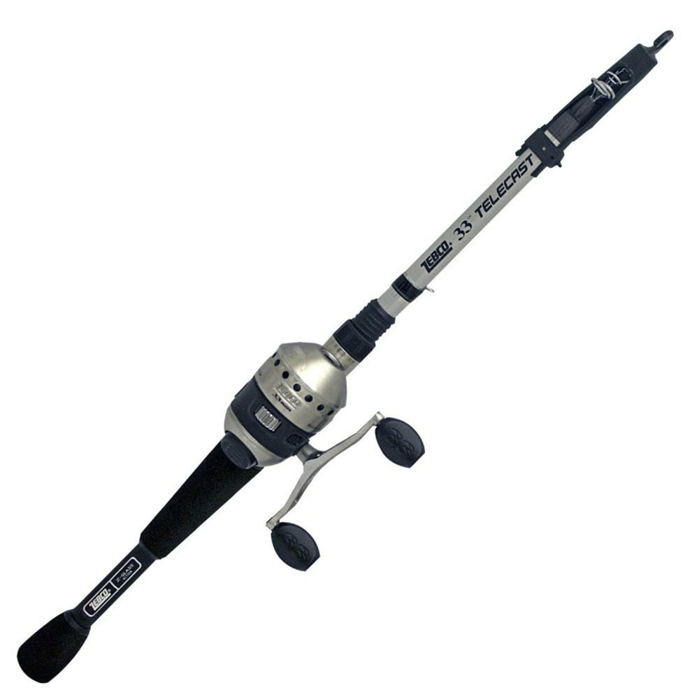 Zebco 33Micro Trigger Telecast Fishing Rod and Reel Combo