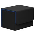 thumbnail image 2 of Trading Card Storage Box with Lid Holder Large Capacity Organizer Gaming Cases Container Carrying Organization for Adults Black Blue, 2 of 9