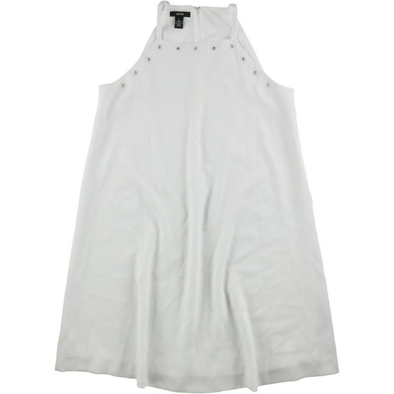 Alfani Womens Casual Shift Dress, White, 6