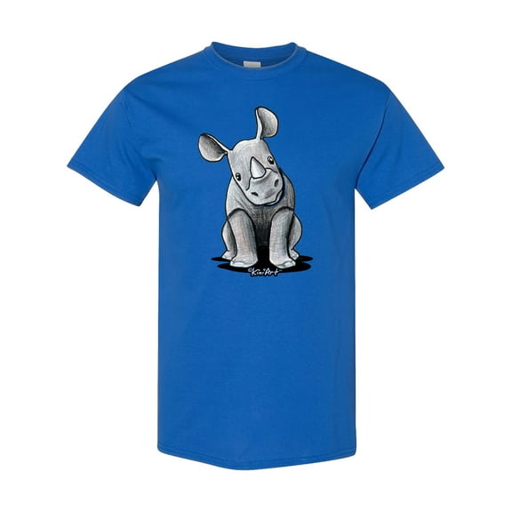 Inktastic Curious Rhinos T-Shirt