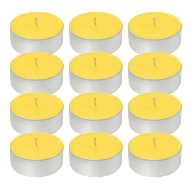 Extra Large Citronella Tea Light Candles (24)
