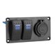 thumbnail image 2 of Rocker Switch Panel, Durable Rocker Switch, Yachts Marines For 12V-24V Cars Rv, Boats Caravans ANGGREK Rocker Switch, 2 of 8