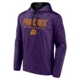 thumbnail image 2 of Men's Fanatics Heather Purple Phoenix Suns Fast Break Pullover Hoodie, 2 of 3