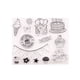 thumbnail image 4 of Injueey Print Kit Office Accessories Card Making Sweet Plastics Gift Craftsmanship Stamp DIY Embossing Decor Stamper Scrapbooking Tools Type2 NO2, 4 of 6