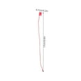 thumbnail image 2 of HONMEET 990 Pcs Étiquettes Suspendues Rouges avec Fermoirs à Pression pour Chaussures Vêtements et Bagages, 2 of 6