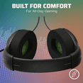 thumbnail image 3 of PDP AIRLITE Wired Headset: Black - Xbox Series X|S, Xbox One, Xbox, Windows 10/11, 3 of 6