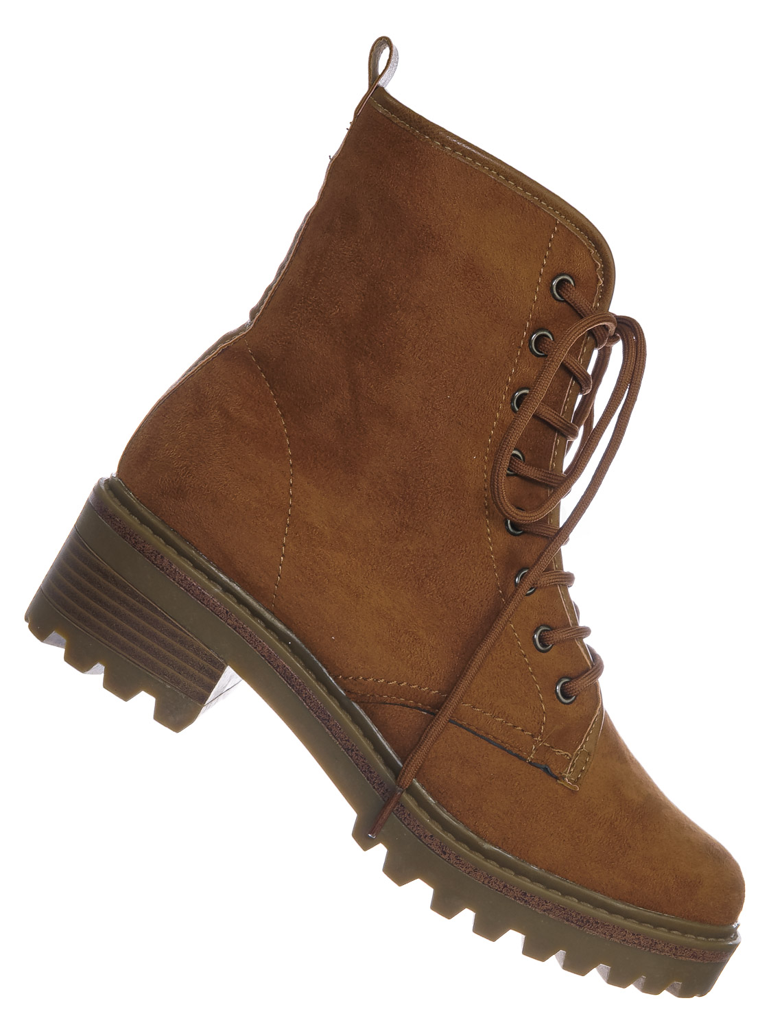 Bamboo Edison01 by Bamboo, Full Grain Fashion Work Boots Unisex Lug