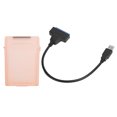 thumbnail image 3 of Hard Disk Adapter Cable, Dual Way Opening SSD  Box Plug and Play with LED Status Indicator for 7-12.5mm HDD White,Gray,Blue,Red,Green, 3 of 7
