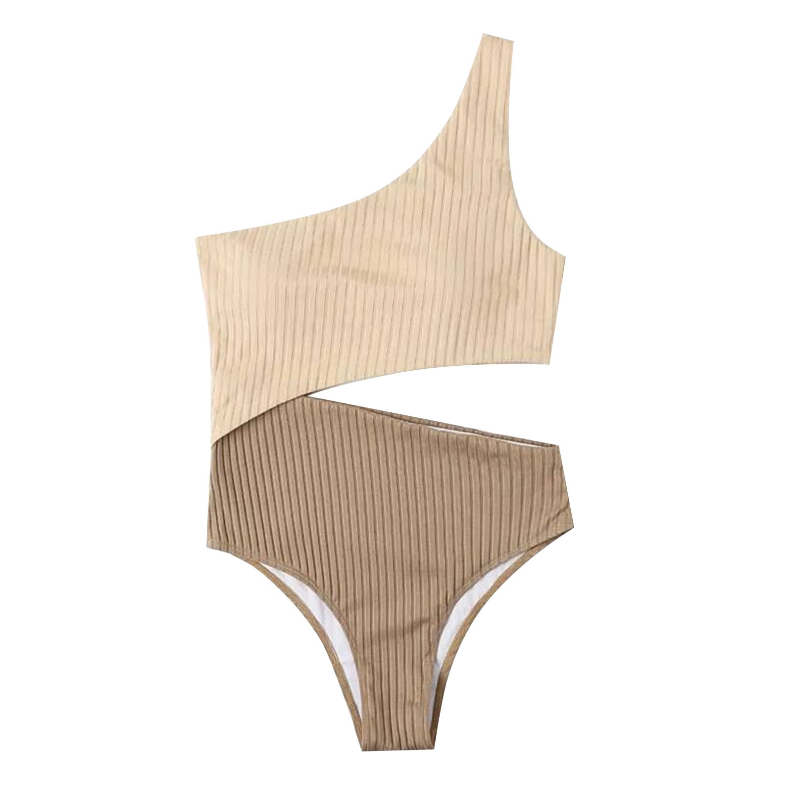 Bikini Tee Shirt Thong Bikini Summer Women's Solid Color Swimsuit