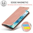 thumbnail image 6 of LC.IMEEKE Leather For Samsung Galaxy S20 5G Case, Flip Wallet Leather Case with Card Holder Magnetic Closure Shockproof Kickstand Protective Phone Cases Cover For Samsung Galaxy S20 5G,Rose Gold, 6 of 10