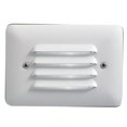 thumbnail image 1 of Kichler Lighting 15782WHT30R 3000K Warm-White LED Mini Step Light, White, 1 of 7