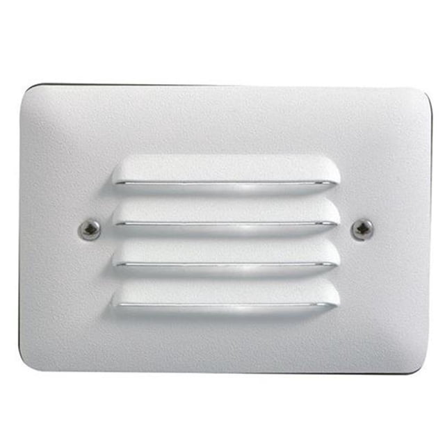 Kichler Lighting 15782WHT30R 3000K Warm-White LED Mini Step Light, White