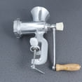 thumbnail image 4 of Manual Meat Grinder Aluminium Alloy Meat Mincer Mincing Machine Sausage Filler Filling Machine For Meat Processing Plants Kitchen Tools (Random Handle Style), 4 of 5